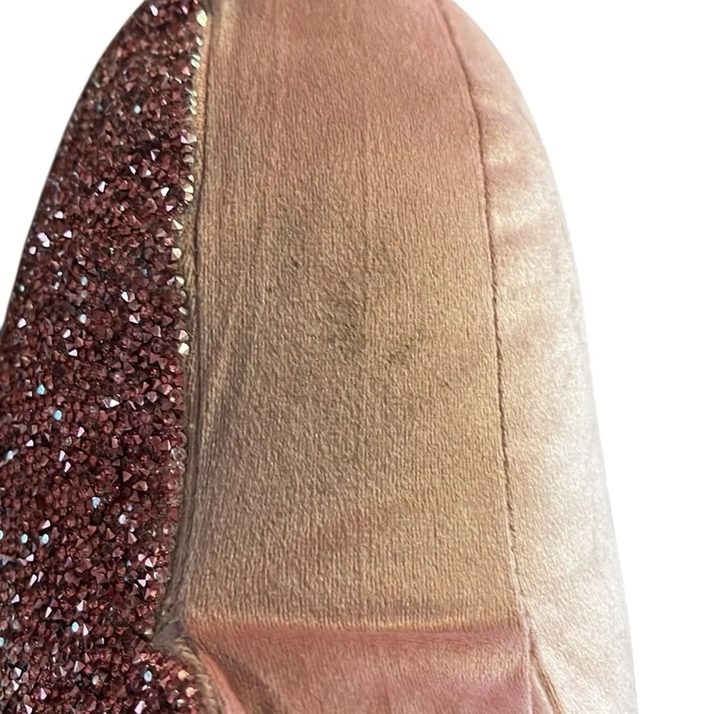 Sparkles Home Pink Ghost Rhinestone Pillow